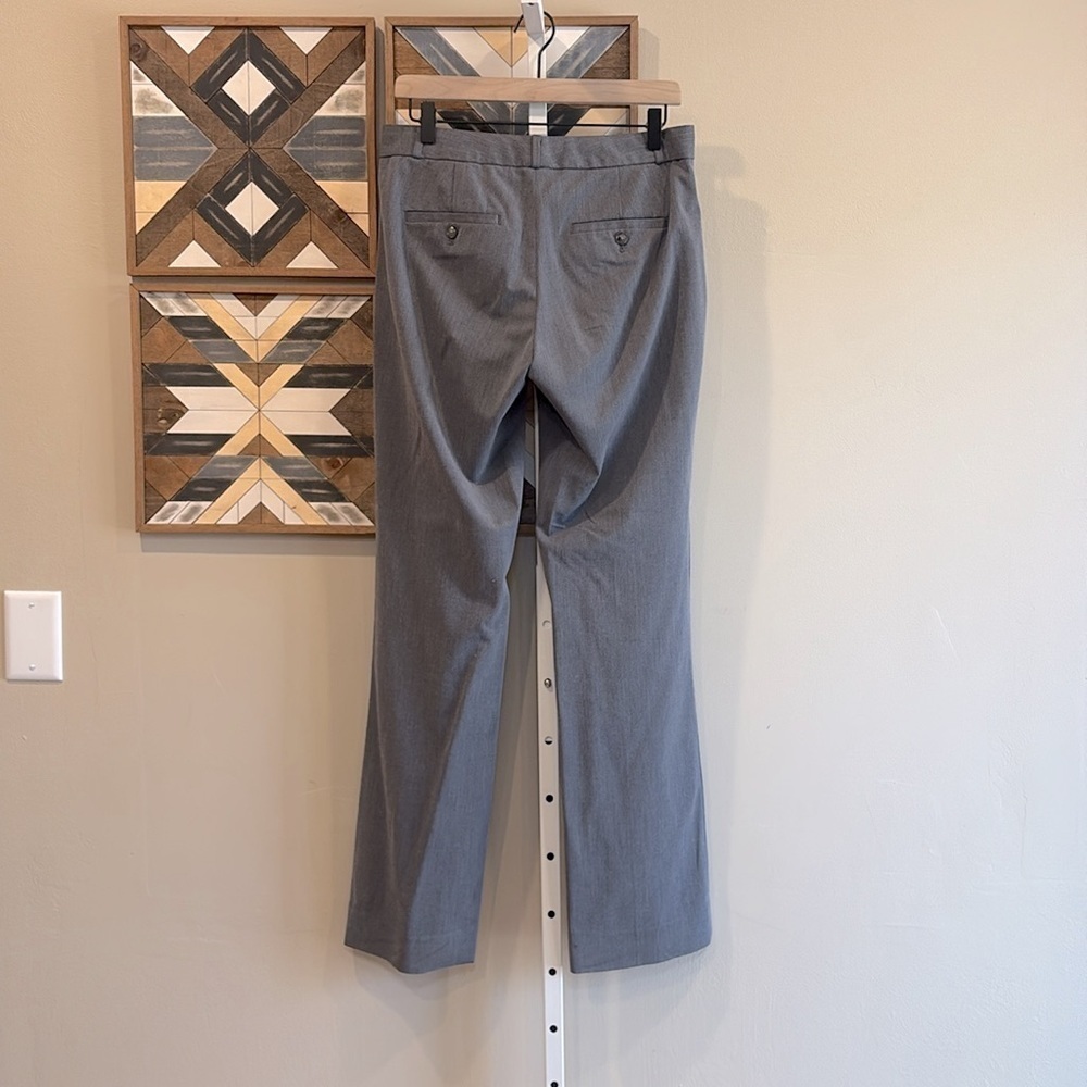 Banana Republic Logan Trousers Dress Pants Grey 4 - Picture 4 of 6